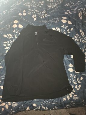 Black Adidas Quarter-Zip Pullover